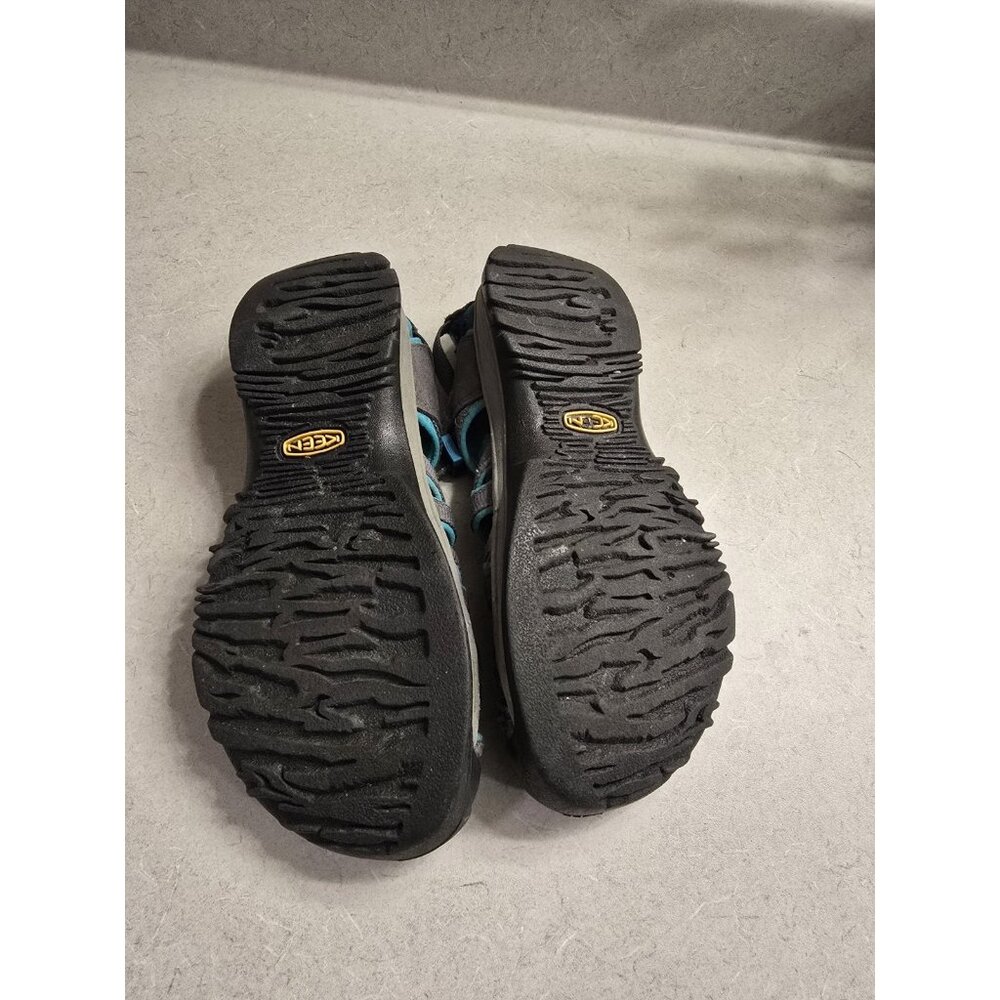 KEEN Whisper Women’s Closed Toe Sandals – Gray & Teal – Size 6.5 - Picture 3 of 4